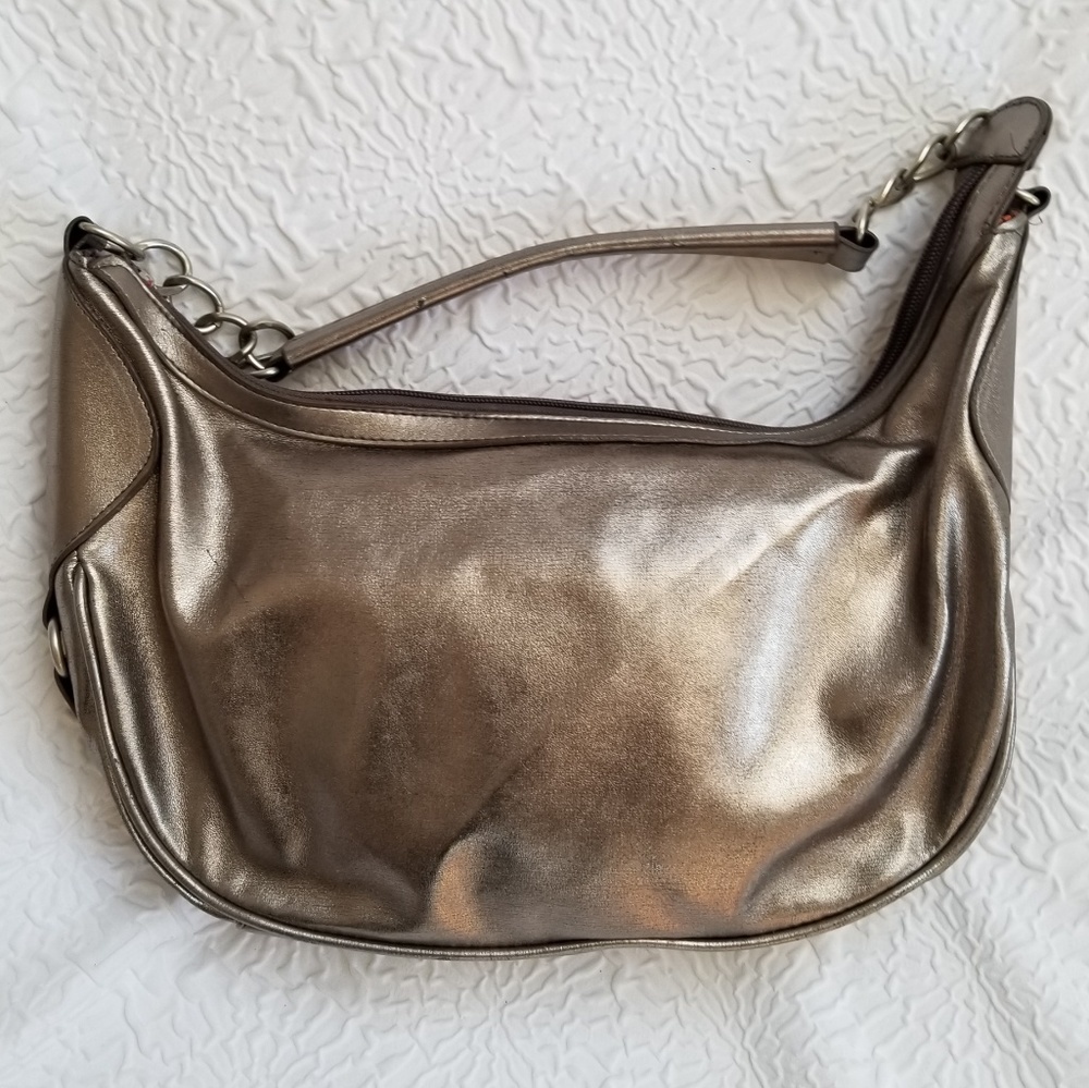 Thalia Sodi Metalic Flowers Hearts Shoulder bag